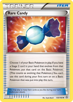 Rare Candy — Primal Clash 135/160