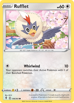 Rufflet — Evolving Skies 136/203