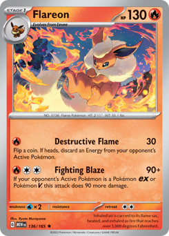 Flareon — 151 136/165