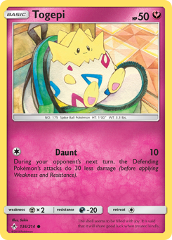 Togepi — Unbroken Bonds 136/214