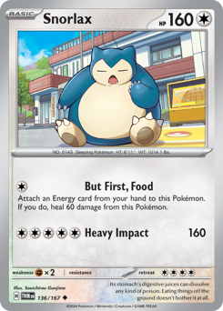 Snorlax — Twilight Masquerade 136/167