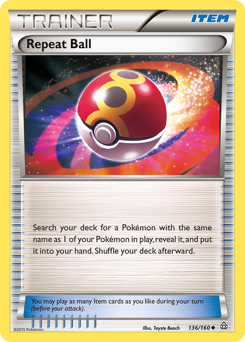 Repeat Ball — Primal Clash 136/160