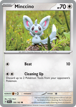 Minccino — Temporal Forces 136/162