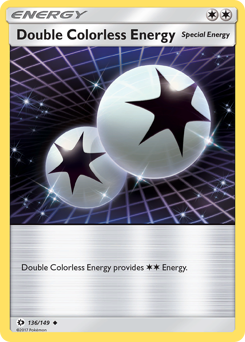 Double Colorless Energy — Sun & Moon 136/149