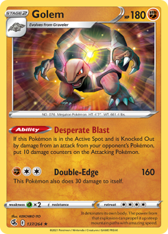 Golem — Fusion Strike 137/264