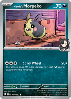 Marnie's Morpeko — Destined Rivals 137/182