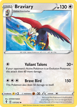 Braviary — Evolving Skies 137/203