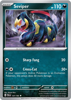 Seviper — Paldea Evolved 137/193