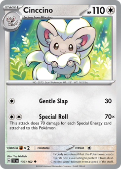 Cinccino — Temporal Forces 137/162