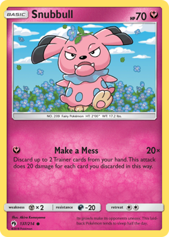 Snubbull — Lost Thunder 137/214