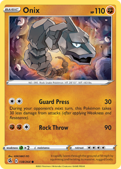 Onix — Fusion Strike 138/264