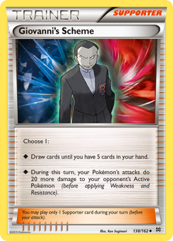 Giovanni's Scheme — BREAKthrough 138/162