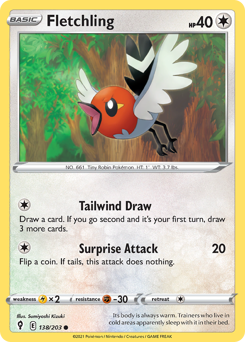 Fletchling — Evolving Skies 138/203