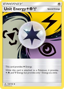 Unit Energy LightningPsychicMetal — Ultra Prism 138/156