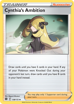 Cynthia's Ambition — Brilliant Stars 138/172