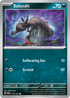 Salandit — Obsidian Flames 139/197