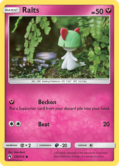 Ralts — Lost Thunder 139/214