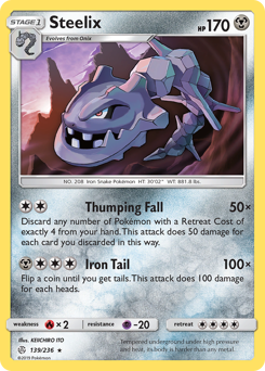 Steelix — Cosmic Eclipse 139/236