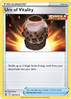 Urn of Vitality — Battle Styles 139/163