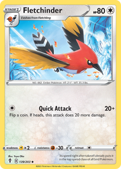 Fletchinder — Evolving Skies 139/203