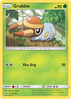 Grubbin — Sun & Moon 13/149