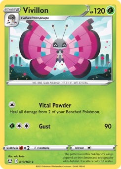 Vivillon — Battle Styles 13/163