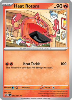 Heat Rotom — Paldean Fates 13/91