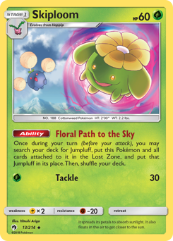 Skiploom — Lost Thunder 13/214