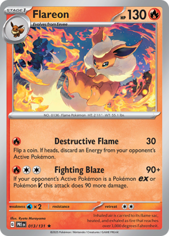 Flareon — Prismatic Evolutions 13/131