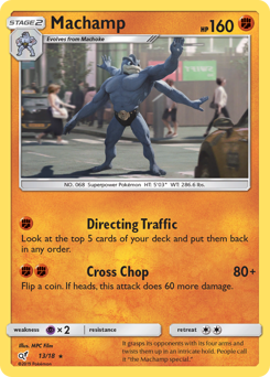 Machamp — Detective Pikachu 13/18