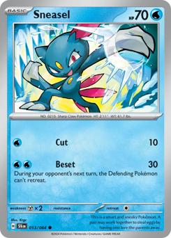 Sneasel — Shrouded Fable 13/64