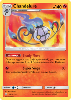 Chandelure — Guardians Rising 13/145