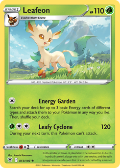 Leafeon — Astral Radiance 13/189