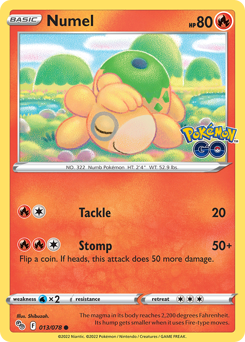 Numel — Pokémon GO 13/78