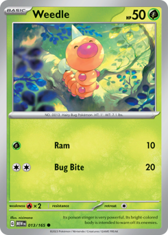 Weedle — 151 13/165