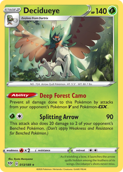 Decidueye — Darkness Ablaze 13/189