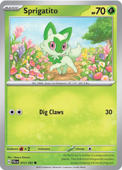 Sprigatito — Paldea Evolved 13/193