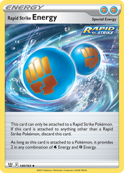 Rapid Strike Energy — Battle Styles 140/163