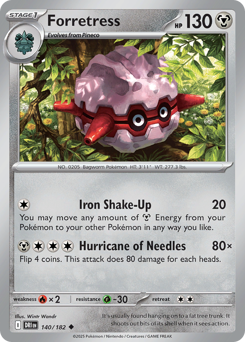 Forretress — Destined Rivals 140/182