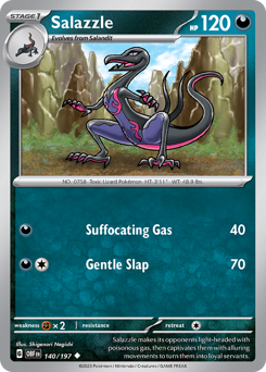 Salazzle — Obsidian Flames 140/197