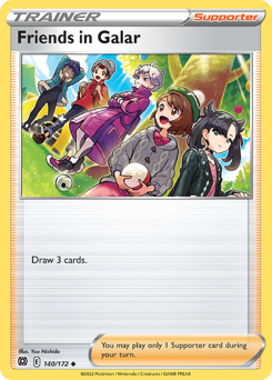 Friends in Galar — Brilliant Stars 140/172