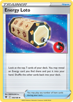 Energy Loto — Astral Radiance 140/189