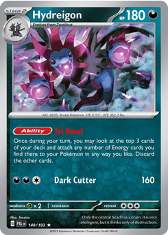 Hydreigon — Paldea Evolved 140/193