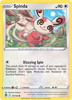 Spinda — Silver Tempest 141/195
