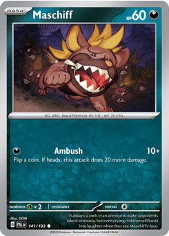Maschiff — Paldea Evolved 141/193