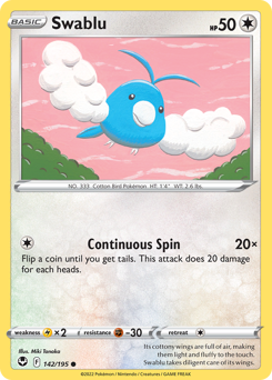Swablu — Silver Tempest 142/195
