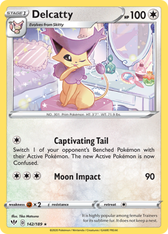 Delcatty — Darkness Ablaze 142/189