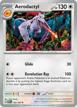 Aerodactyl — 151 142/165
