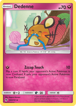 Dedenne — Lost Thunder 142/214