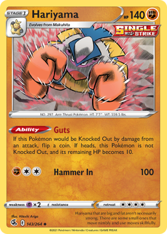Hariyama — Fusion Strike 143/264